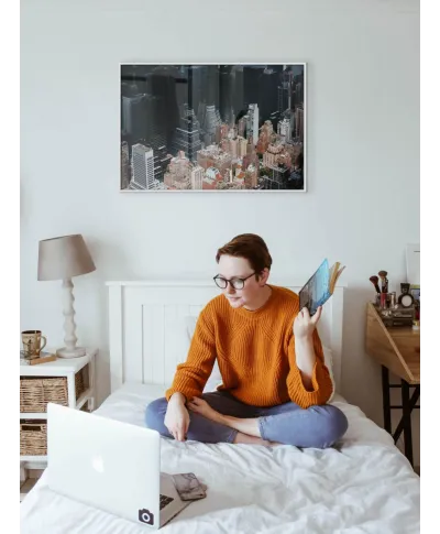 Budynki w Nowym Jorku - plakat