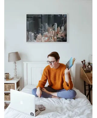 Budynki w Nowym Jorku - plakat