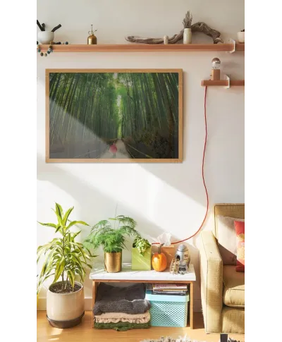 Bambusowy Las - plakat