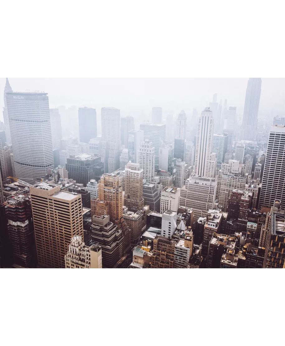 Wieżowce w Nowym Jorku - plakat