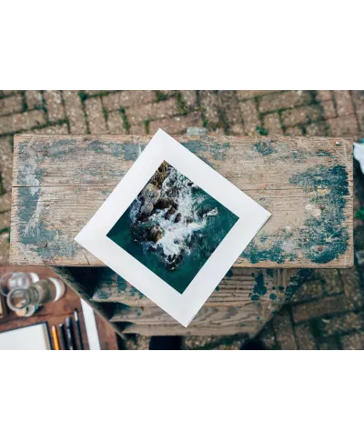 Fale na wybrzeżu - reprodukcja