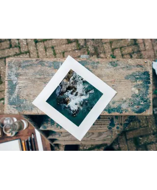 Fale na wybrzeżu - reprodukcja