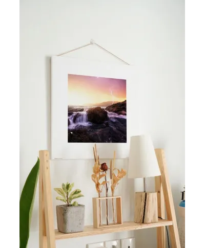 Burza na wybrzeżu - reprodukcja