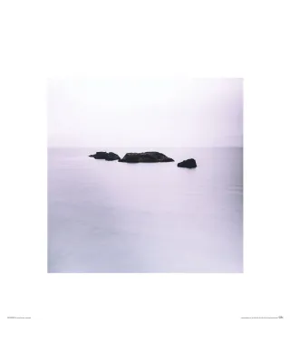 Skały na morzu - reprodukcja