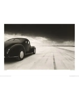 Stary samochód, 40 Coupe At Takeoff - reprodukcja