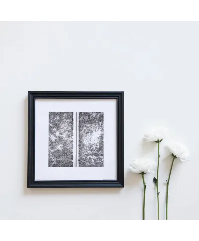 Zimowa droga - reprodukcja