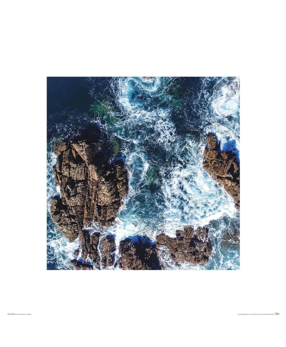 Wzburzony ocean - reprodukcja