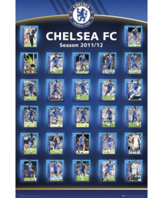 Chelsea Zawodnicy 11/12 - plakat