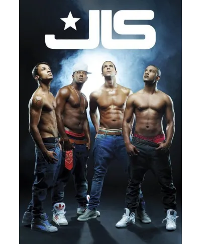 JLS - Shirtless - plakat
