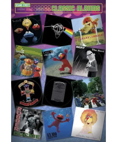 Ulica Sezamkowa - Classic Albums - plakat