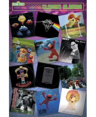 Ulica Sezamkowa - Classic Albums - plakat
