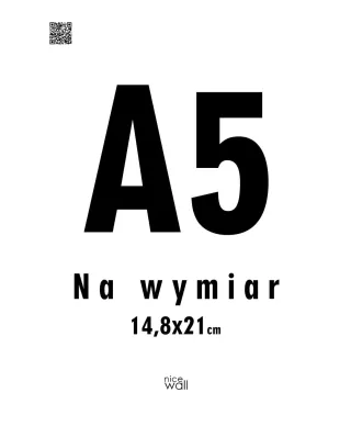 Plakat na wymiar 14,8x21 cm A5