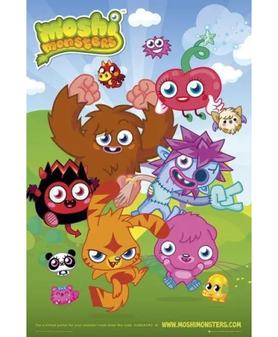 Moshi Monsters Group - plakat