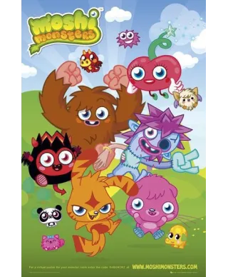 Moshi Monsters Group - plakat
