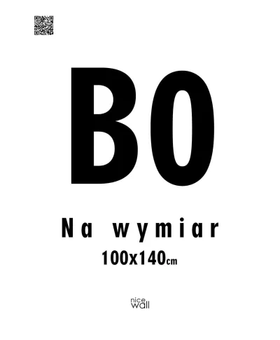 Plakat na wymiar 140x100 cm Giant B0