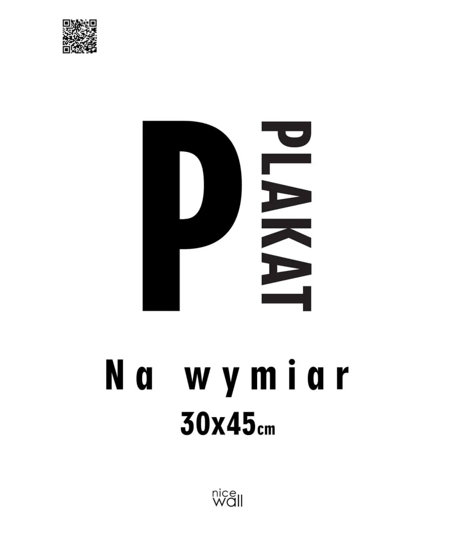 Plakat na wymiar 30x45 cm