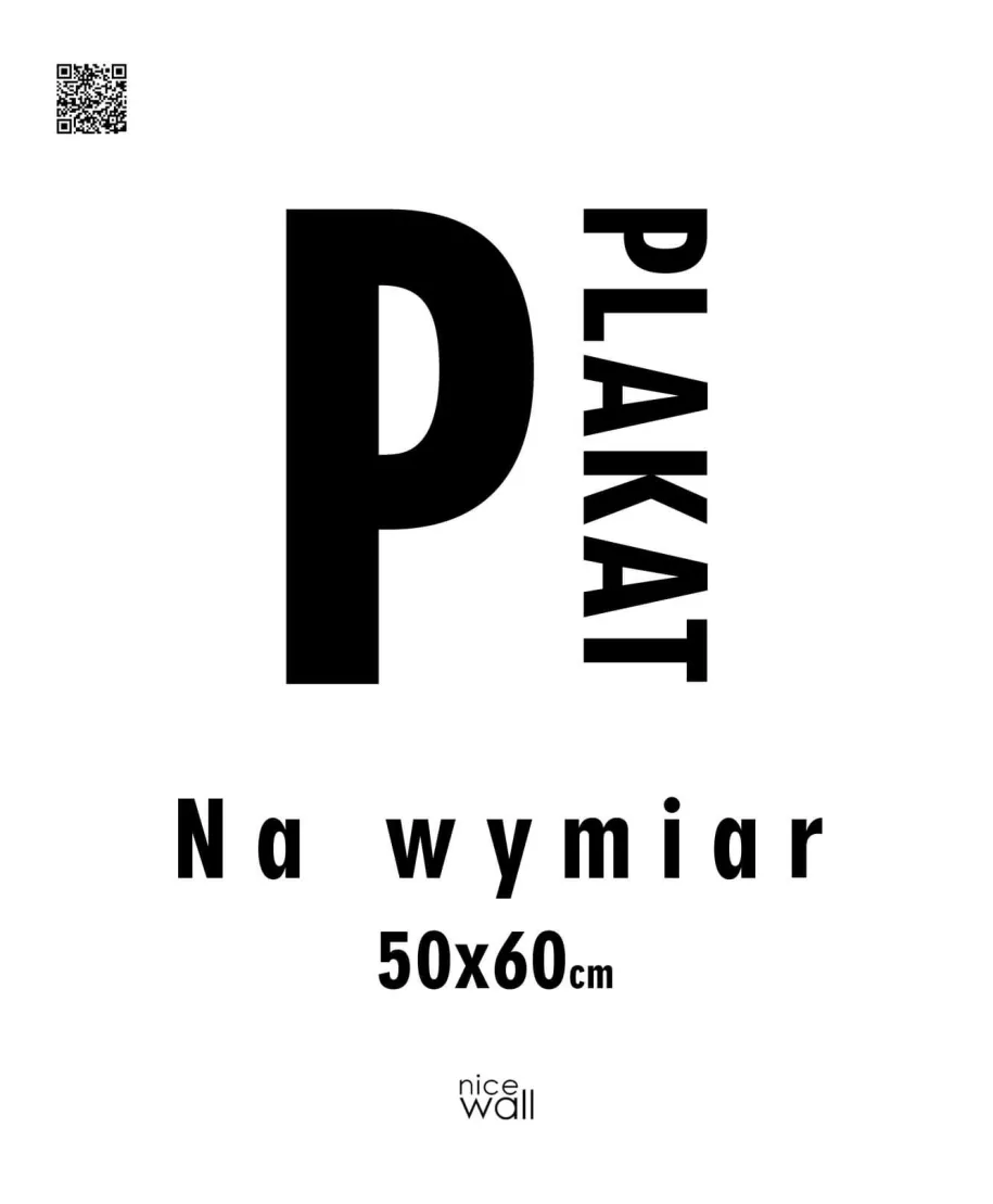 Plakat na wymiar 50x60 cm