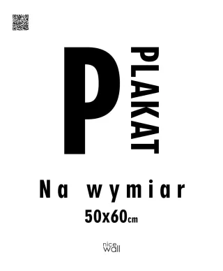 Plakat na wymiar 50x60 cm