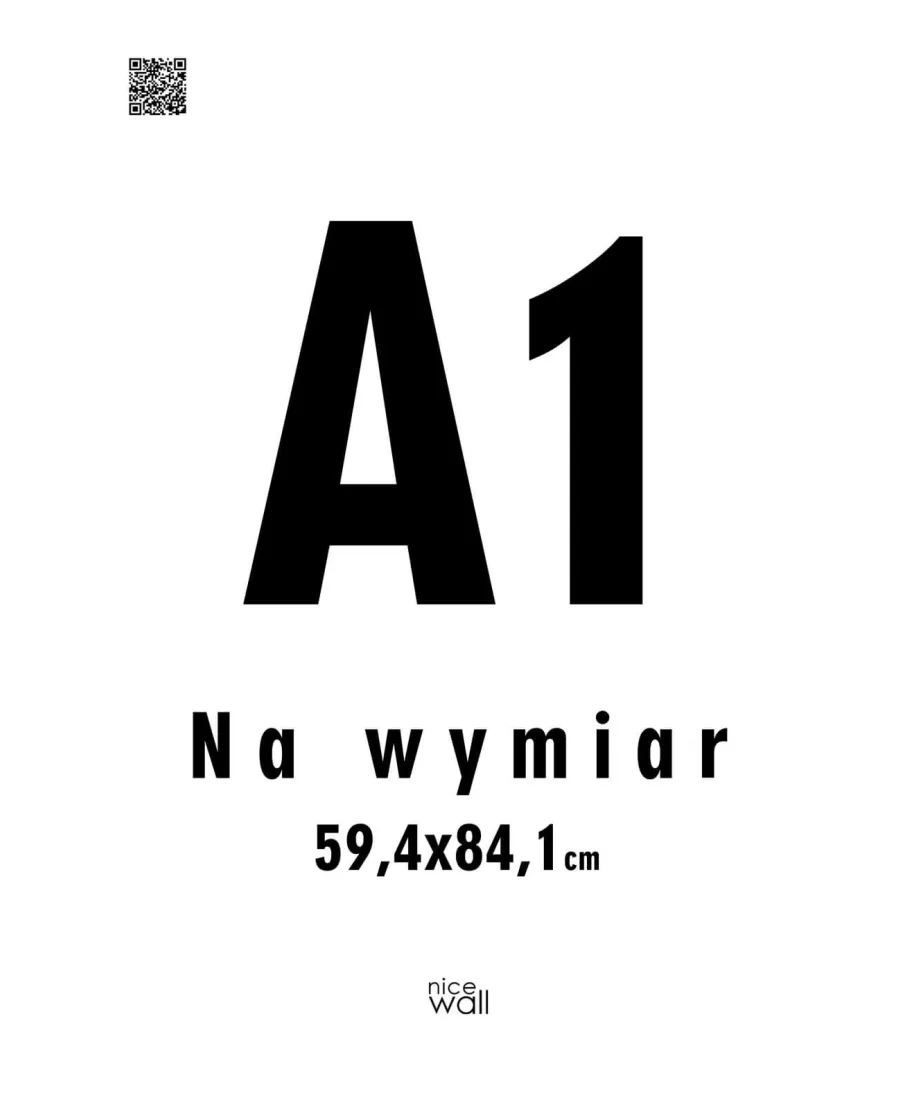 Plakat na wymiar 59,4x84,1 cm A1