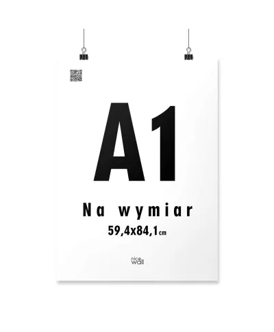 Plakat na wymiar 59,4x84,1 cm A1