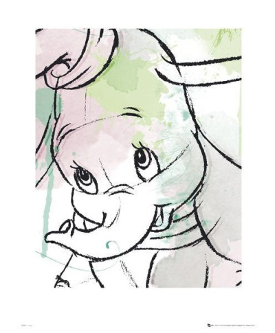 Dumbo Drawing - reprodukcja