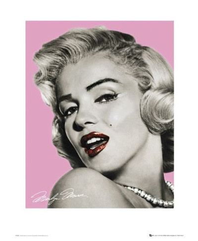 Marilyn Monroe Pink - reprodukcja