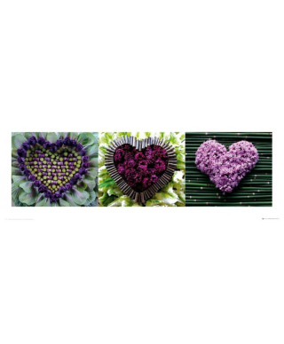Madalenes Hearts triptych - reprodukcja