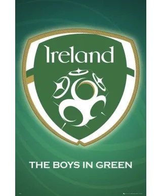 Irlandia Godło - plakat