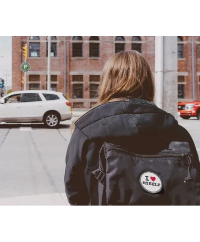 I Love - zestaw 4 przypinek