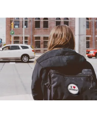 I Love - zestaw 4 przypinek