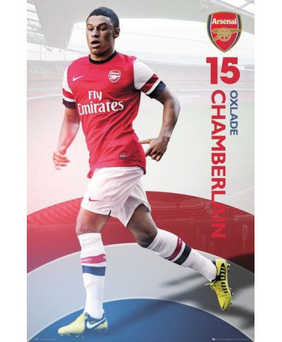 Arsenal Chamberlain 12/13 - plakat