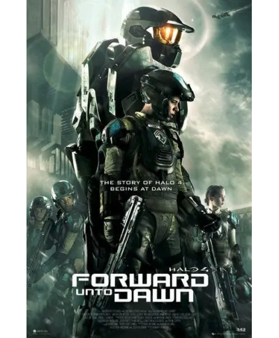Halo 4 Forward Unto Dawn - plakat