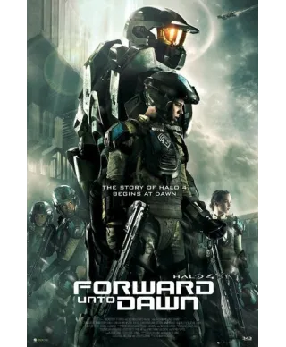 Halo 4 Forward Unto Dawn - plakat