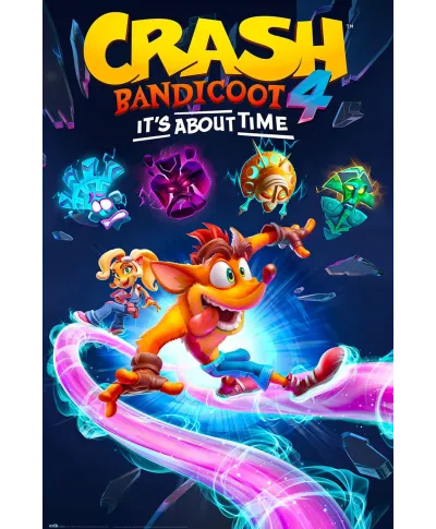 Crash Bandicoot It's About Me - plakat