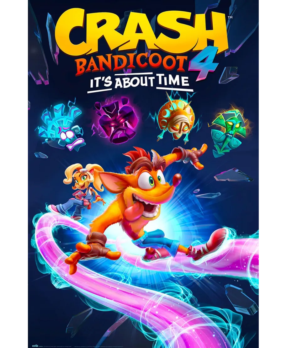 Crash Bandicoot It's About Me - plakat