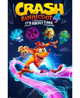 Crash Bandicoot It's About Me - plakat