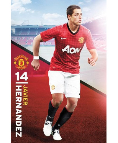 Manchester United Hernandez 12/13 - plakat