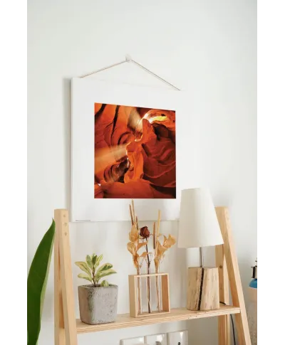 Promienie słońca w kanionie - reprodukcja