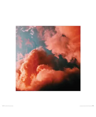 Pomarańczowe chmury - reprodukcja