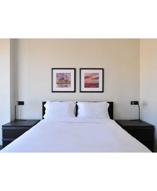 Opera o zachodzie słońca - reprodukcja