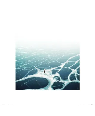 Zamarznięte Jezioro - reprodukcja