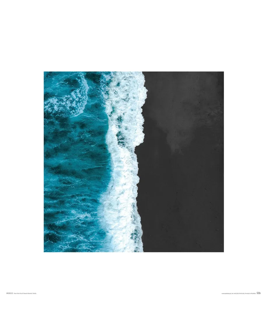 Lazurowa fala - reprodukcja