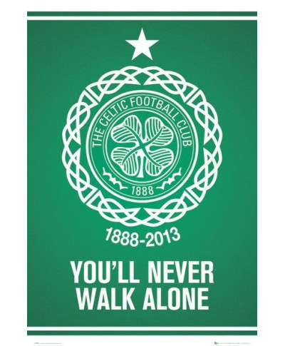 Celtic Club Crest 2013 - plakat
