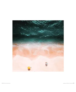 Słoneczna plaża - reprodukcja