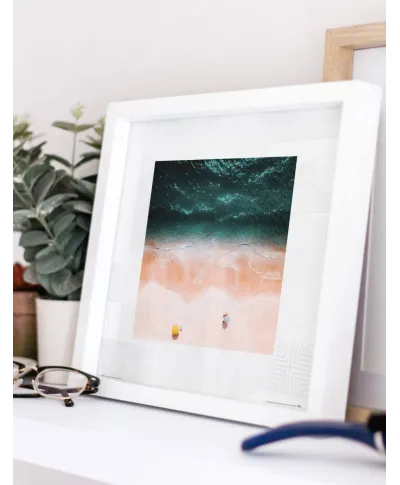 Słoneczna plaża - reprodukcja