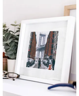 Zimowy Brooklyn - reprodukcja