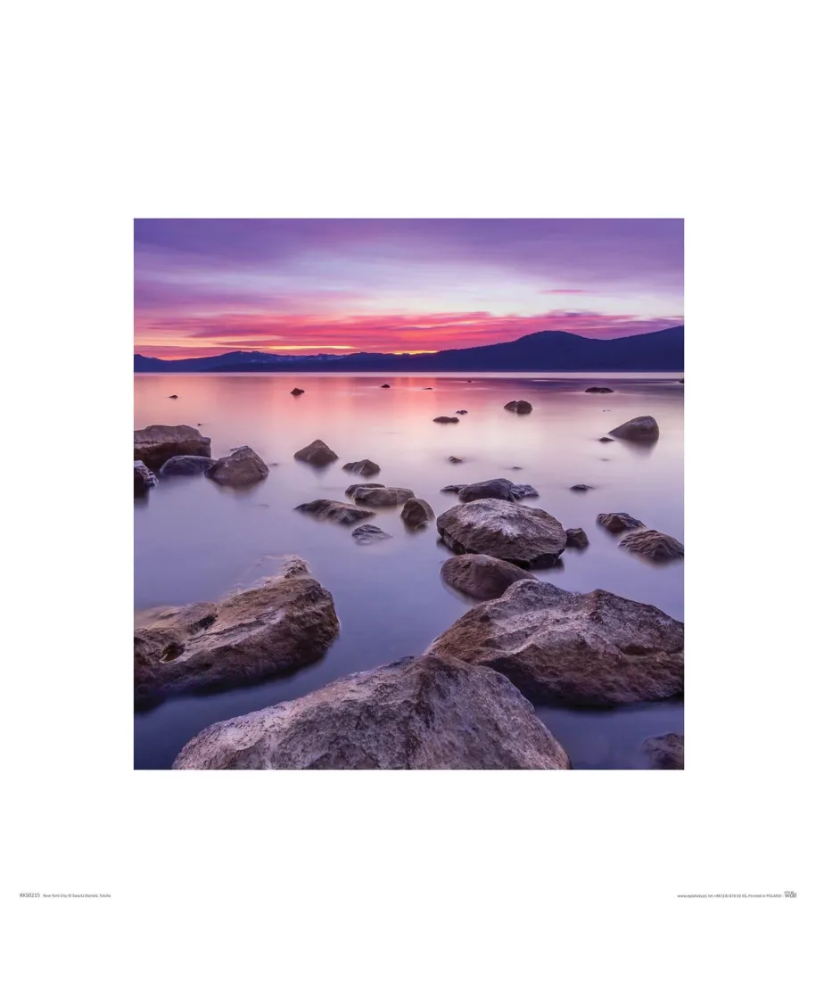 Zachód nad Jeziorem - reprodukcja