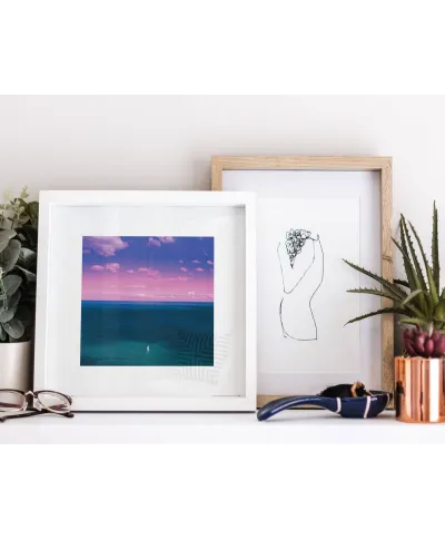 Samotna Żaglówka - reprodukcja