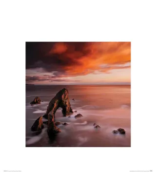 Zachód nad morzem - reprodukcja