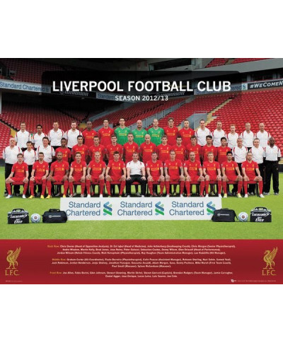 Liverpool Team Photo 12/13 - plakat